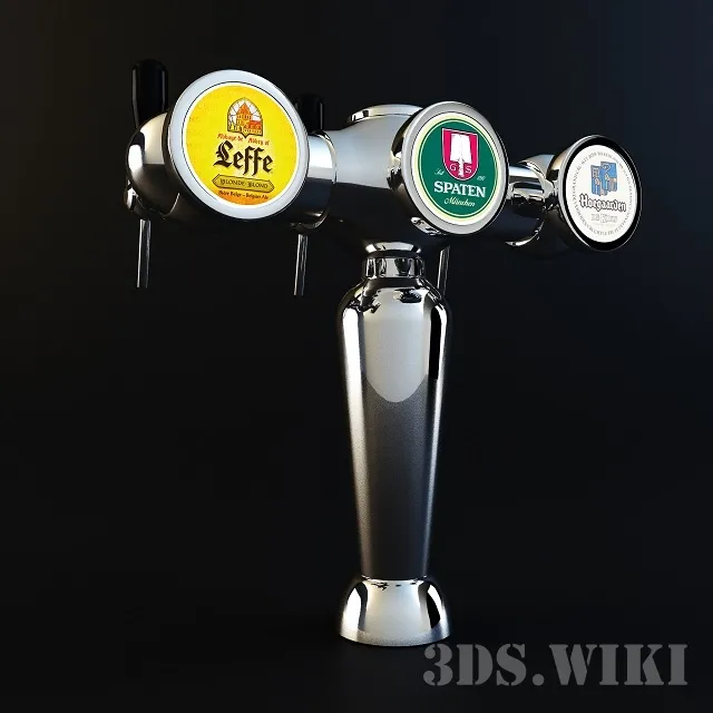 other-models - Beer tower 3D Model