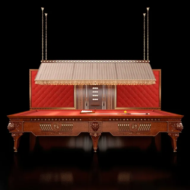 other-models - Biliardo Leone 3D Model