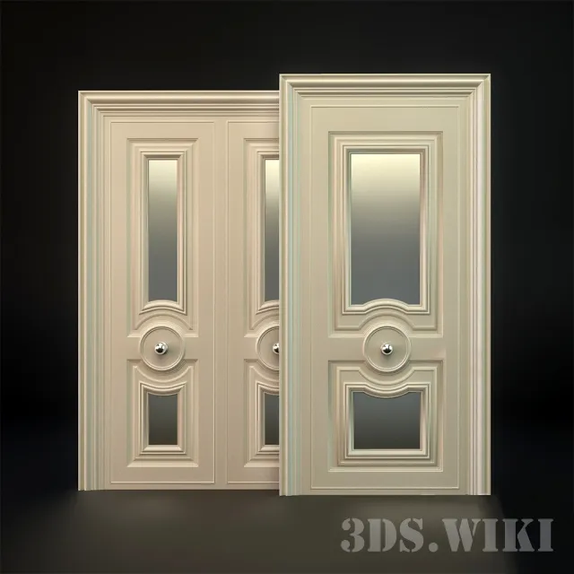other-models - Classic chic interior door 3D Model