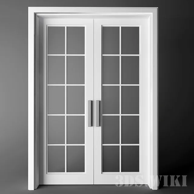 other-models - Classic door and window 3D Model