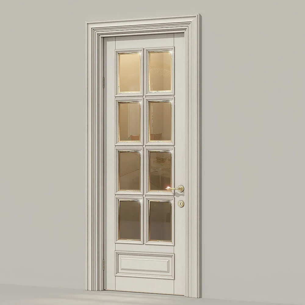 other-models - Classic door glass 3D Model