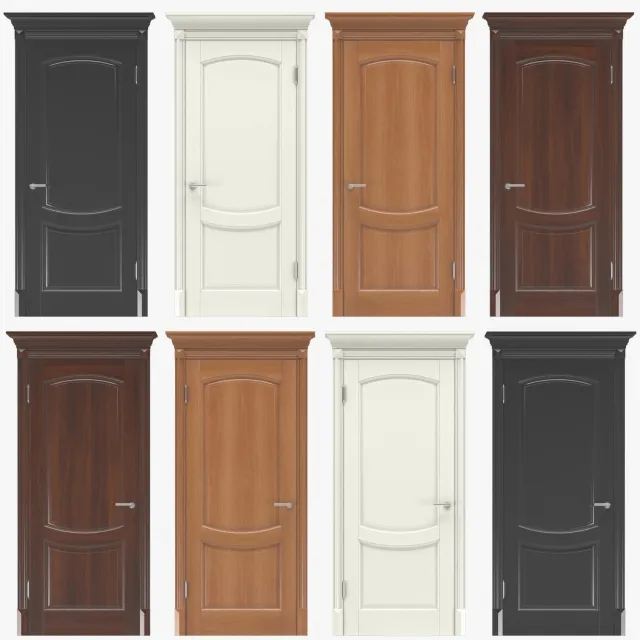 other-models - Classic interior doors 03 3D Model