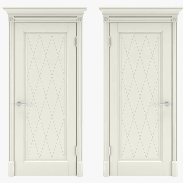 other-models - Classic interior doors 06 3D Model