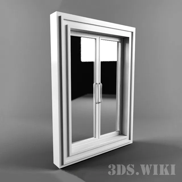 other-models - Classic window 3D Model
