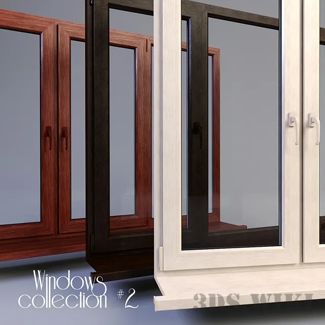 other-models - Collection of modern windows 3D Model