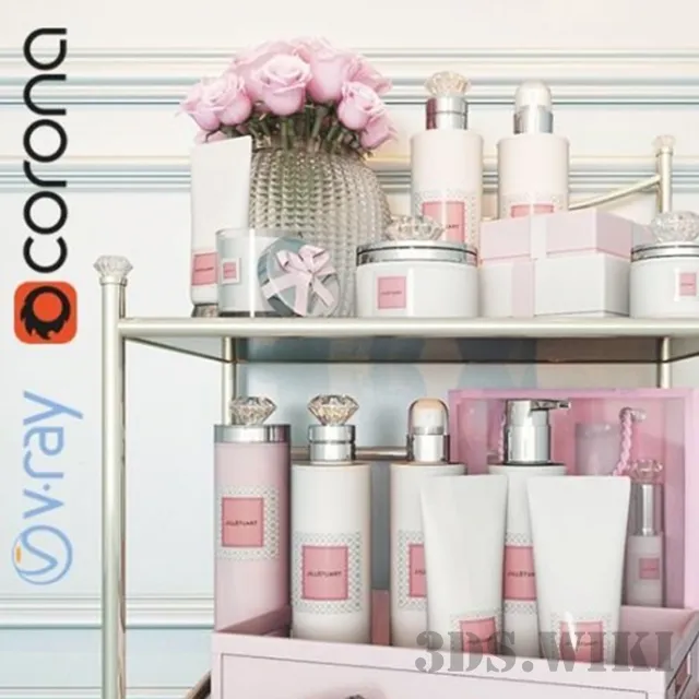 other-models - Cosmetic set by Jill Stuart 3D Model