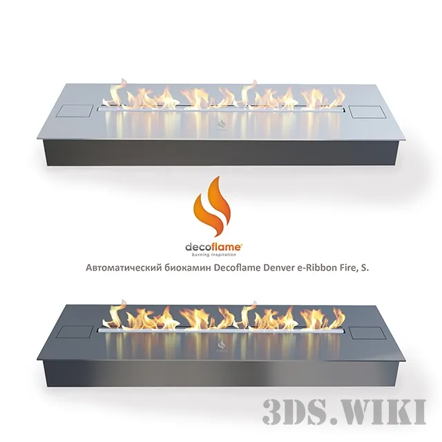 other-models - Decoflame Denver e-Ribbon Fire S 3D Model
