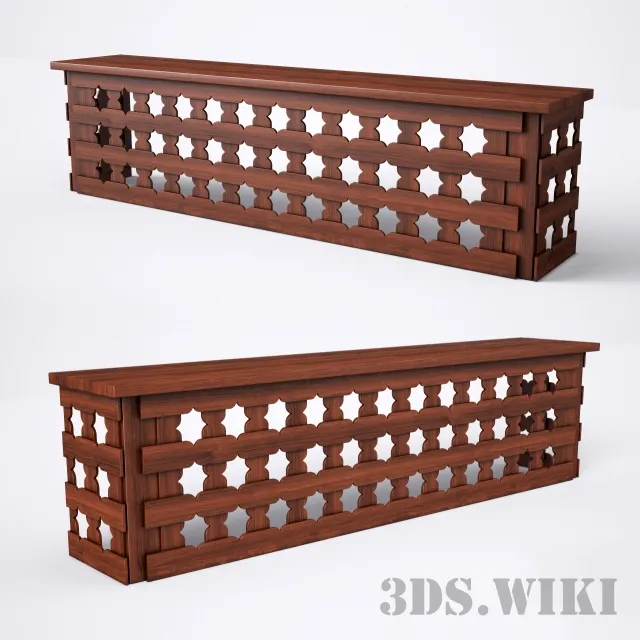 other-models - Decorative grille for radiator 3D Model