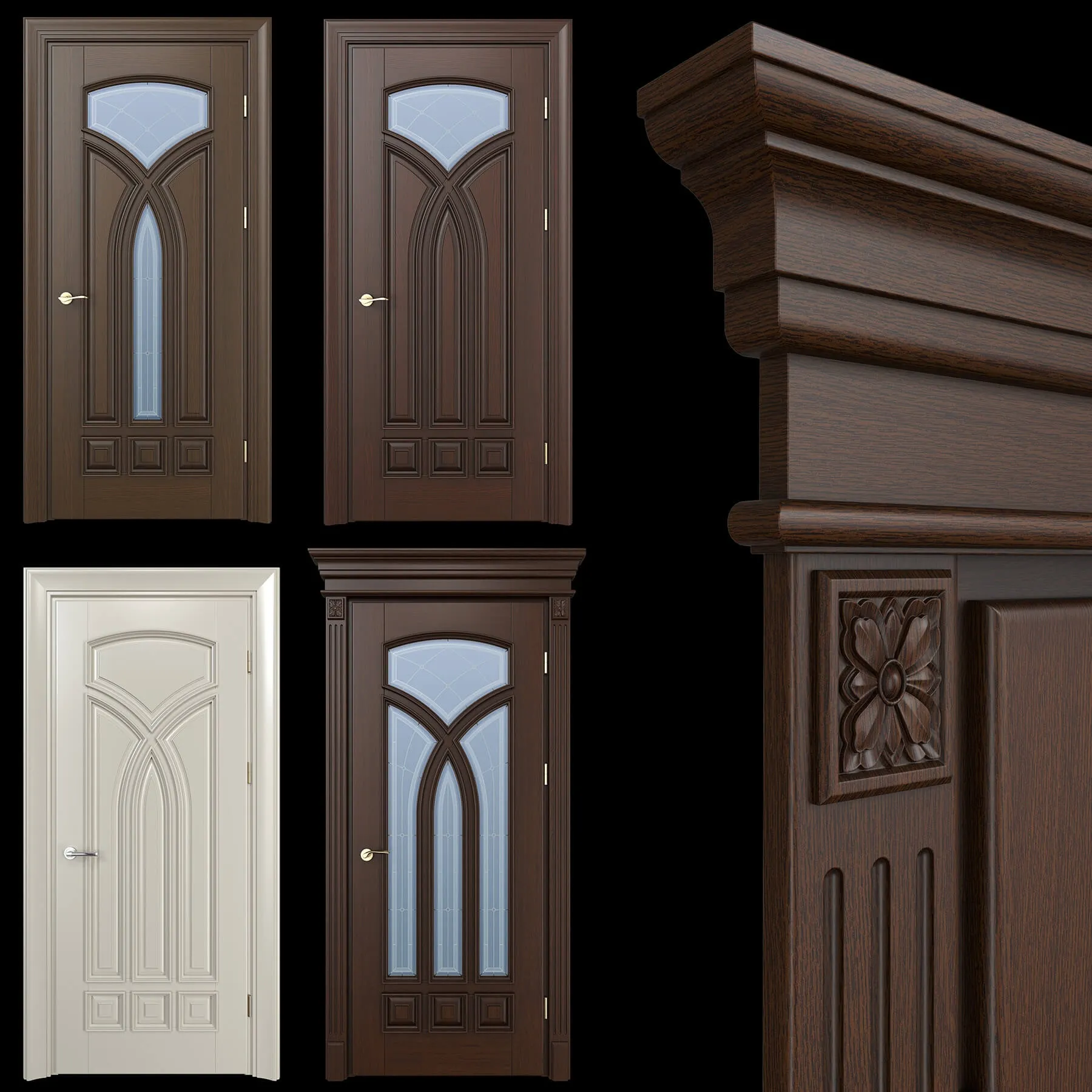 other-models - Design Master Butterfly doors + Tupai handles 3D Model