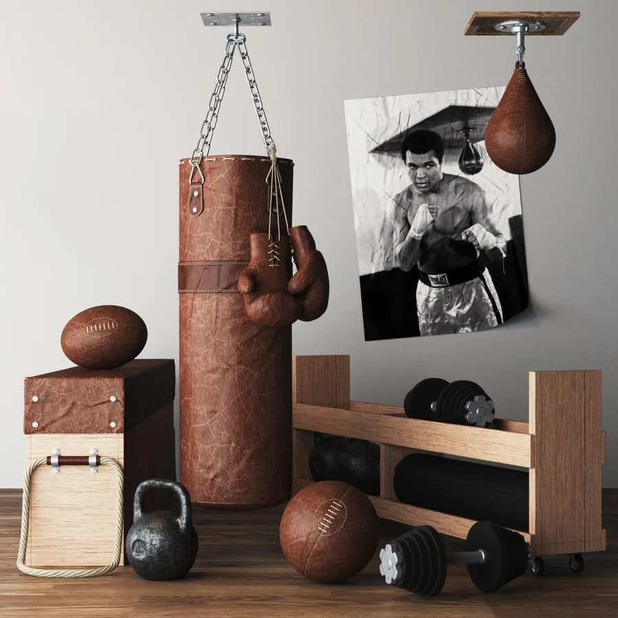 other-models - Diy Home Gym in a box 3D Model