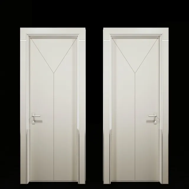 other-models - Door Art Edge 01 3D Model