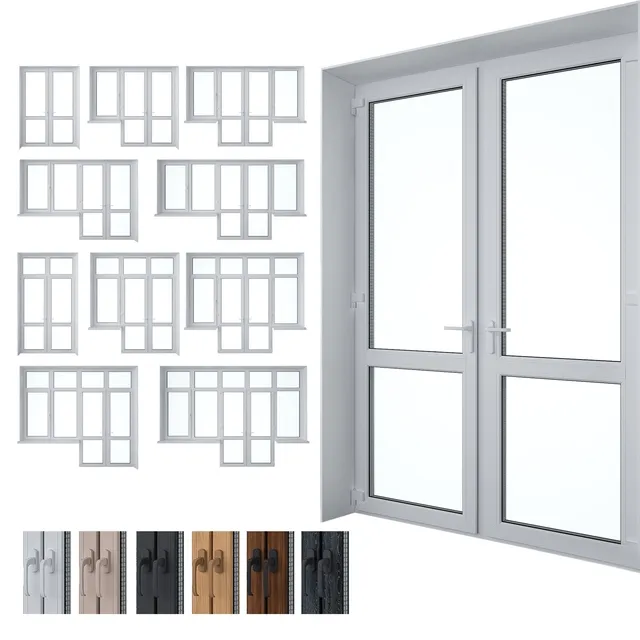 other-models - Door Set 4 3D Model