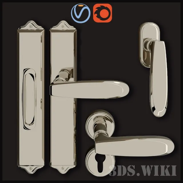 other-models - doorhandle 3D Model