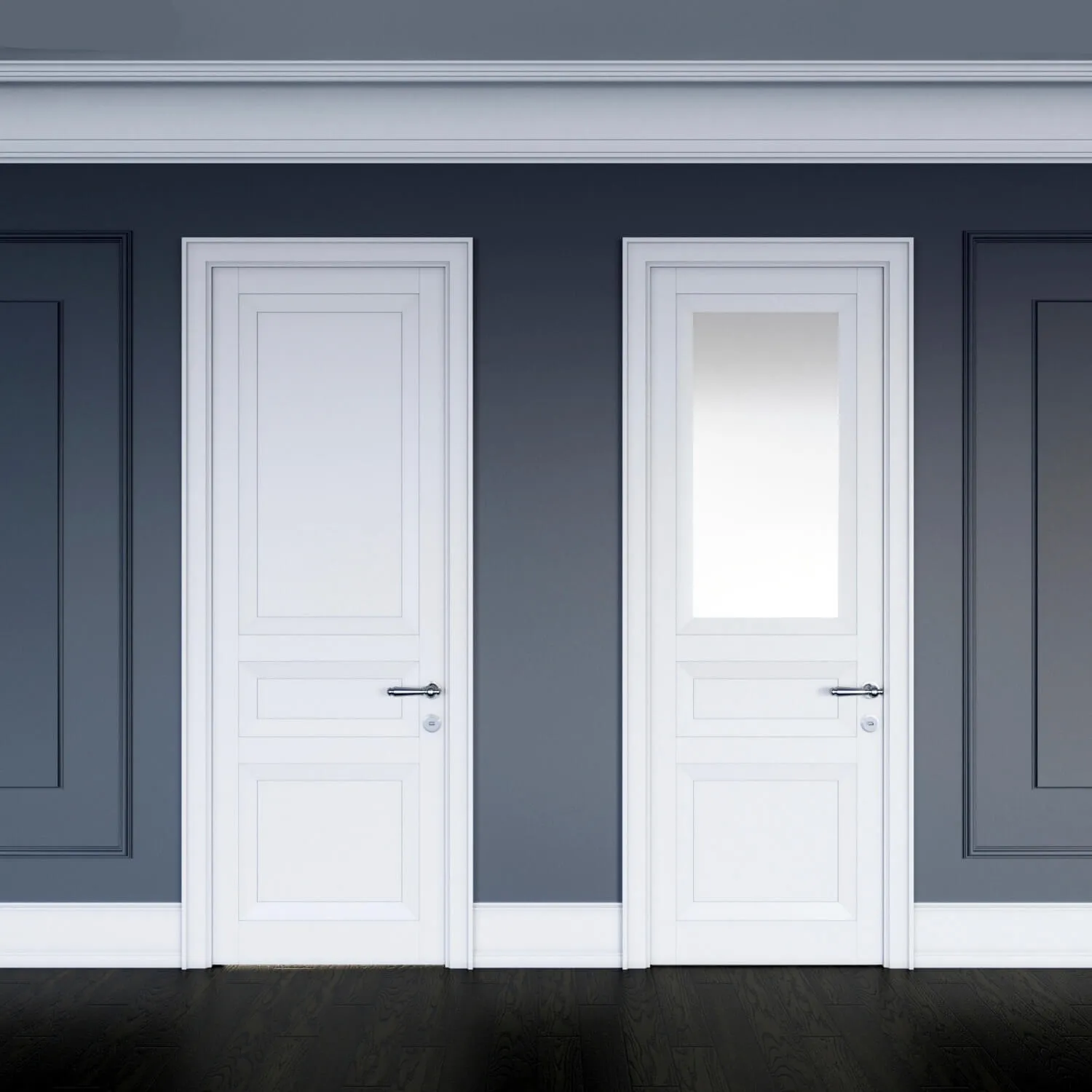 other-models - Doors Barausse Magnolia 3D Model
