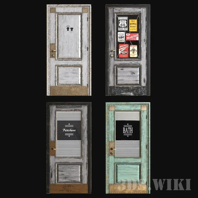 other-models - Doors by Doors Brothers 3D Model