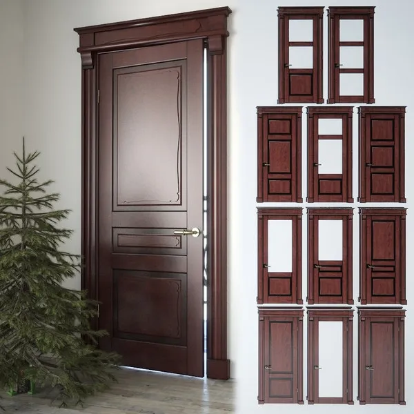 other-models - Doors Volhovets Toscana Elegante 3D Model