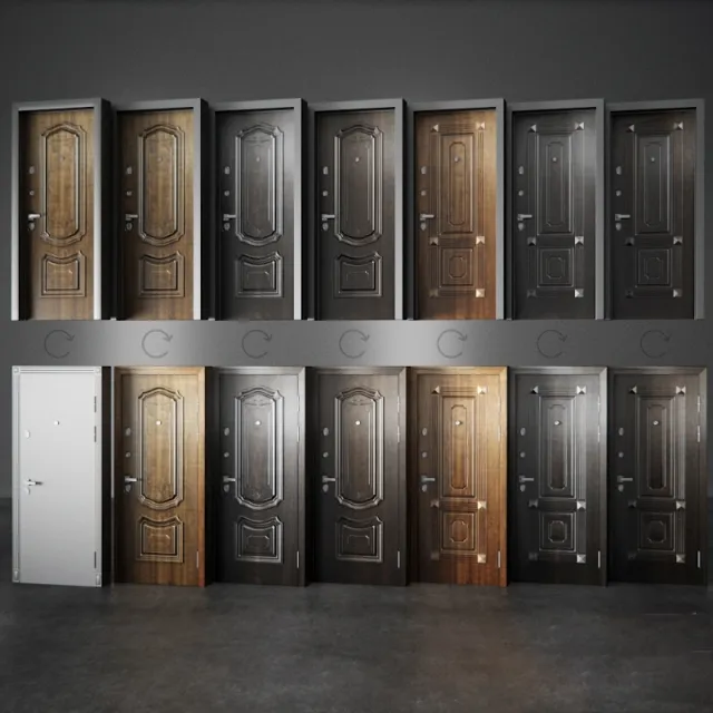 other-models - Entrance doors Torex Professor 3D Model