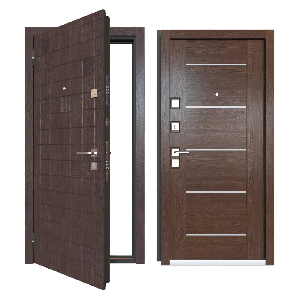 other-models - Entrance metal door  Tetris 3D Model