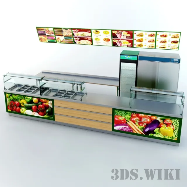 other-models - Equipment for SUBWAY 3D Model