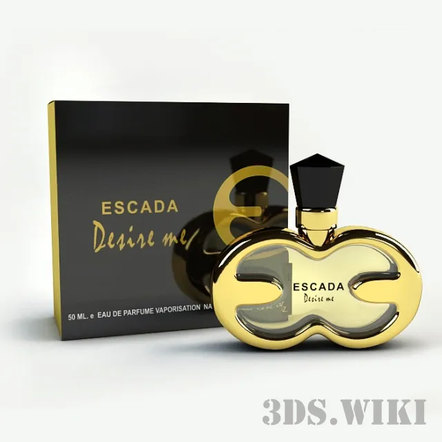 other-models - Escada Desire Me perfume 3D Model