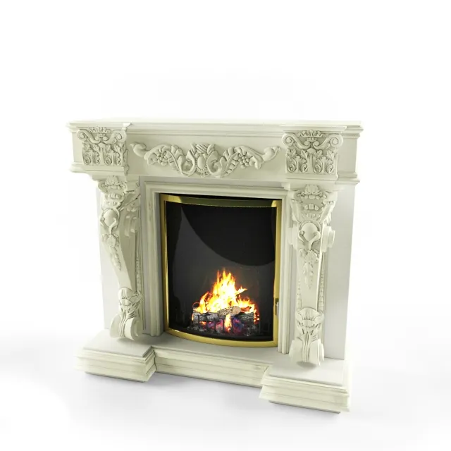 other-models - Fireplace 005 3D Model