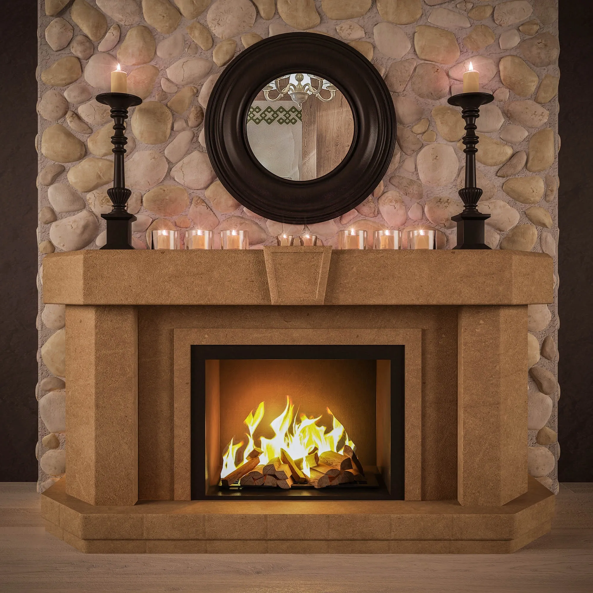 other-models - Fireplace 006 3D Model