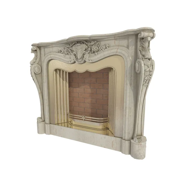 other-models - Fireplace 010 3D Model