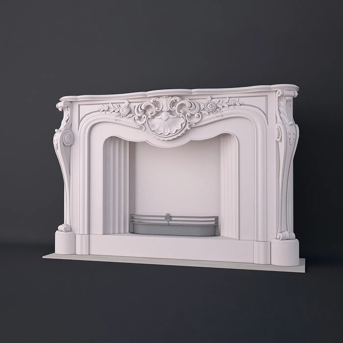 other-models - Fireplace 011 3D Model