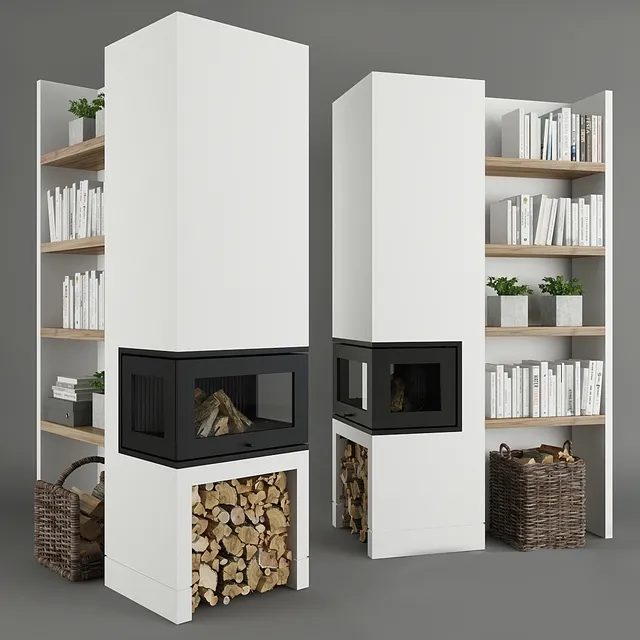 other-models - Fireplace 14_2 3D Model