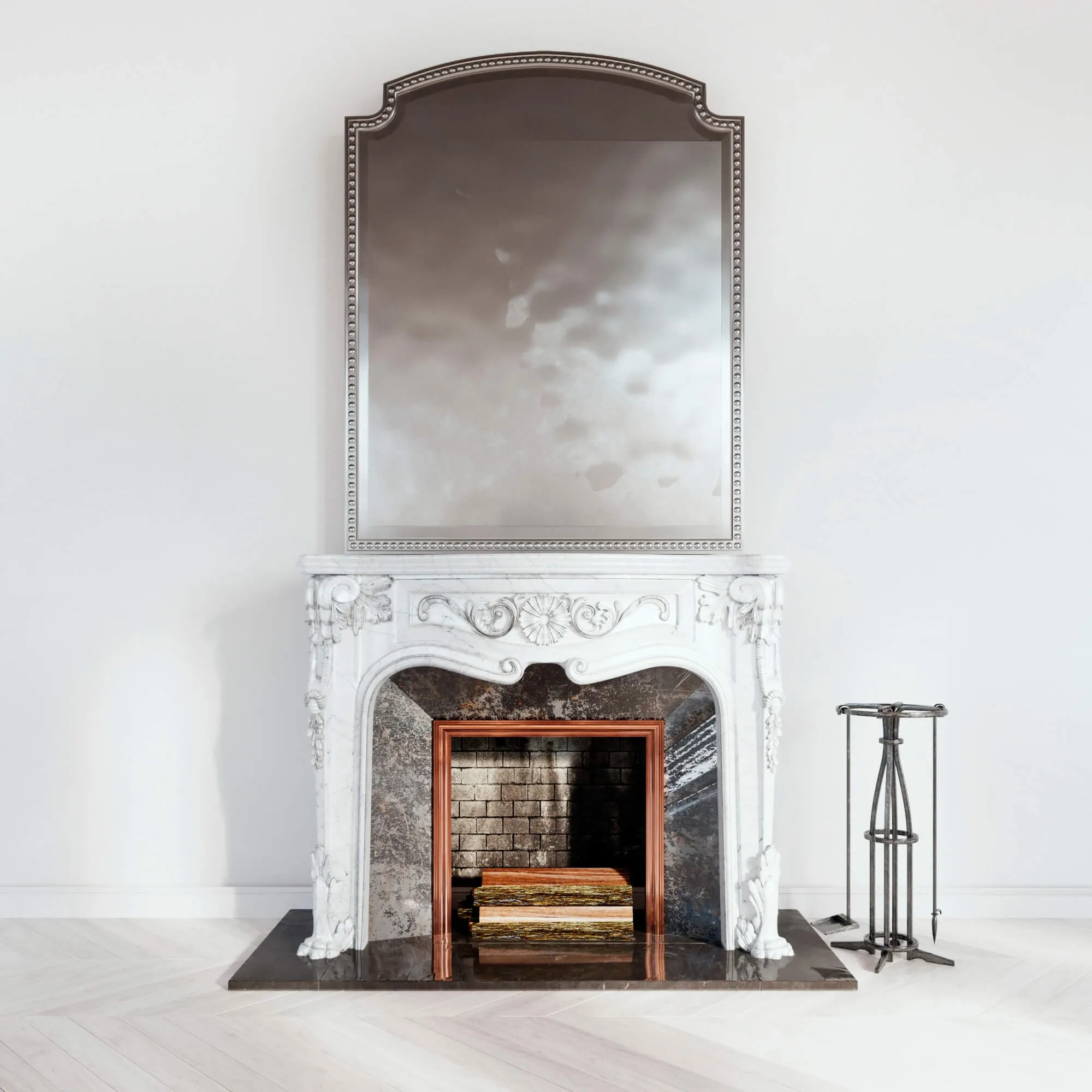 other-models - Fireplace 348 3D Model