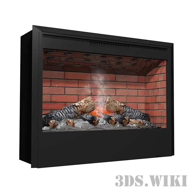 other-models - Fireplace 3D HELIOS 26 REALFLAME 3D Model