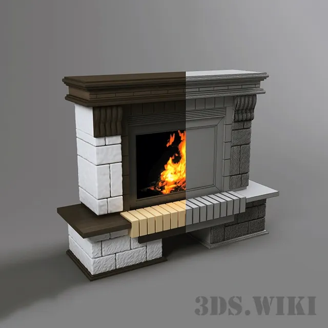 other-models - Fireplace 3D Model