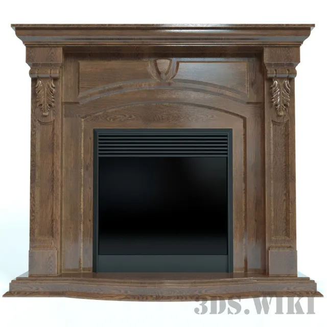 other-models - Fireplace Dimplex Weston 3D Model