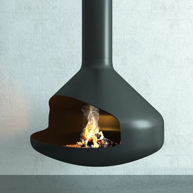 other-models - Fireplace Ergofocus 3D Model