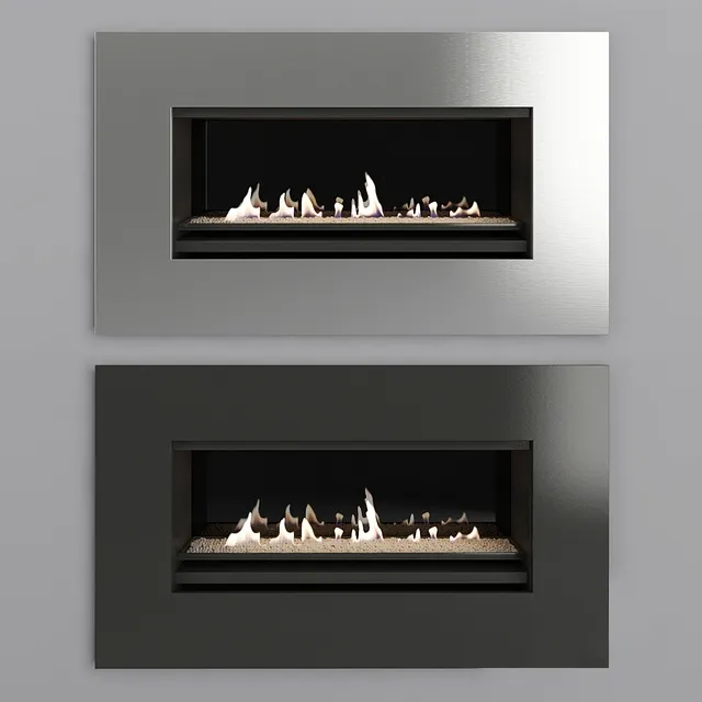 other-models - Fireplace modern 21 3D Model