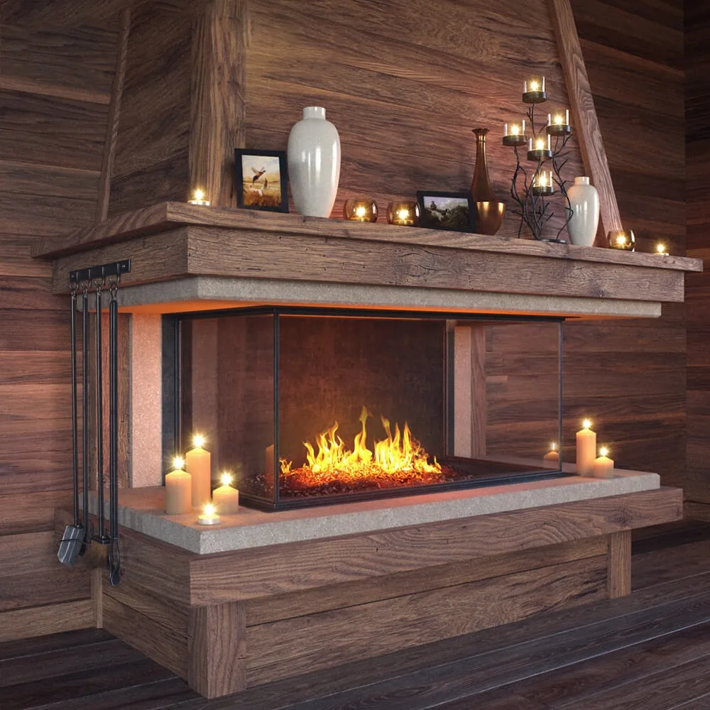 other-models - Fireplace set 3 3D Model
