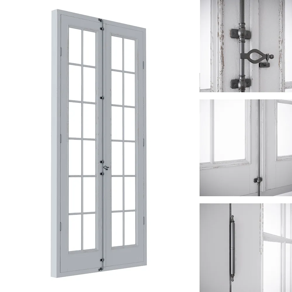 other-models - French balcony door 3D Model