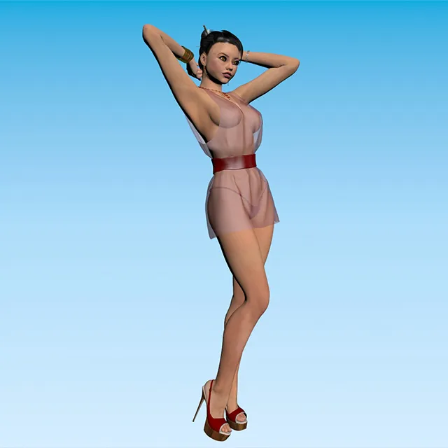 other-models - Girl 3D Model