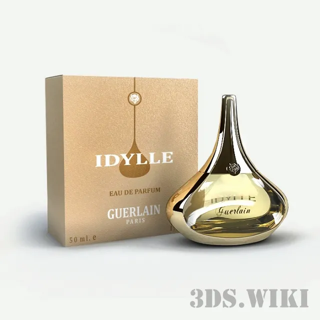 other-models - Guerlain Idylle perfume 3D Model