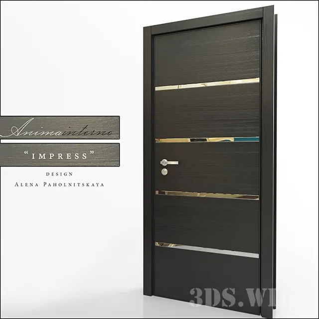 other-models - Interior doors Impress Animainterno 3D Model