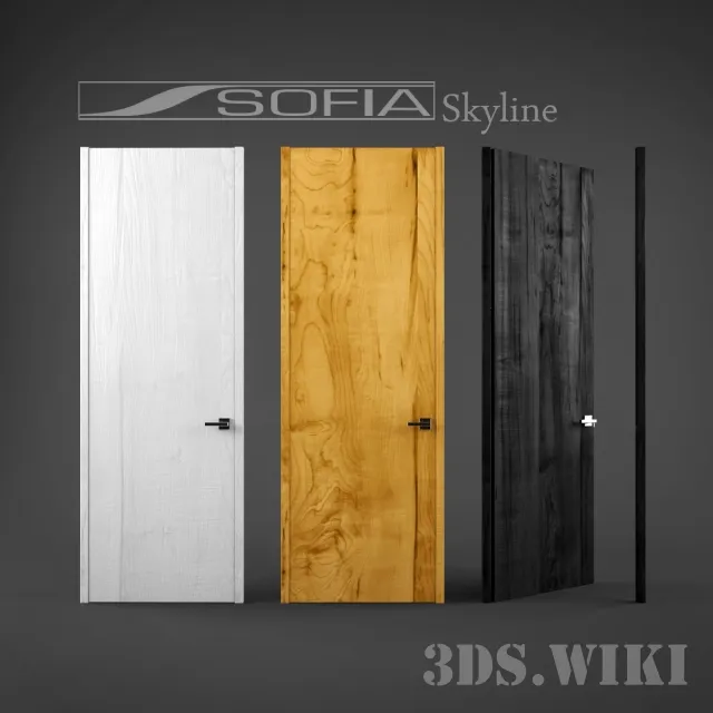 other-models - Interior doors Sofia Skyline 3D Model