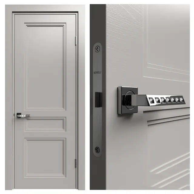 other-models - Internal door Academy Medea 5 doors # 2 3D Model