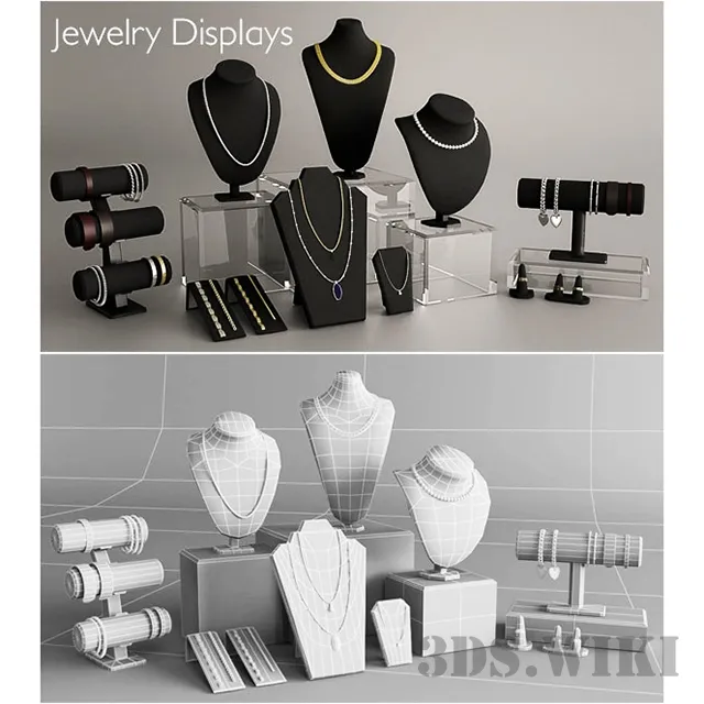 other-models - Jewellery Displays 3D Model