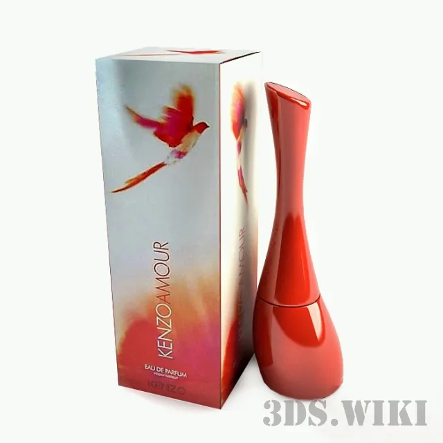 other-models - Kenzo Amour perfume for women 3D Model