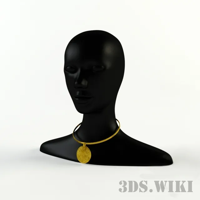 other-models - Mannequin jewelry holder 3D Model