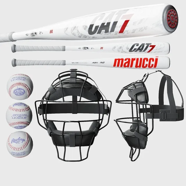 other-models - Marucci MCBC7 Cat7 BBCOR Baseball Bat 3D Model