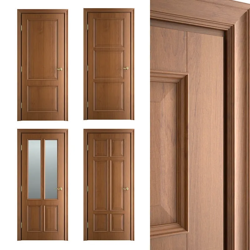 other-models - Massiv style Interior classic door 02 3D Model