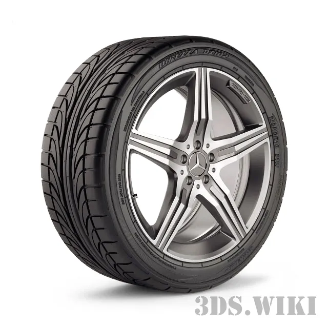other-models - MERCEDES-BENZ AMG WHEEL 3D Model