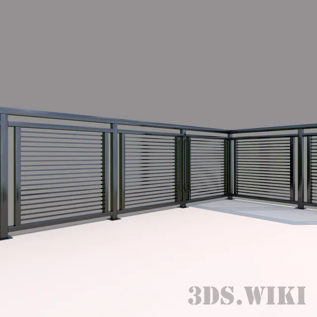 other-models - Metal Grill 3D Model