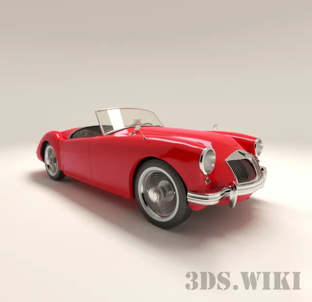 other-models - MG "MGA" 1955 3D Model